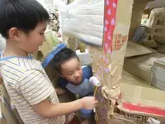写真:鍵をつけた入口