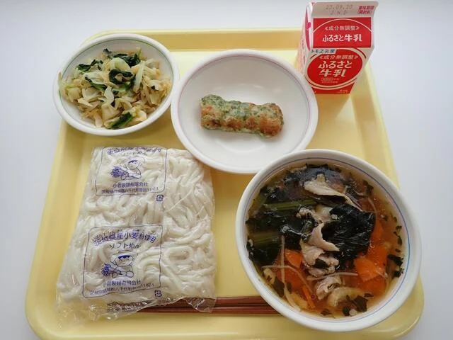 写真:9月8日(金曜)給食