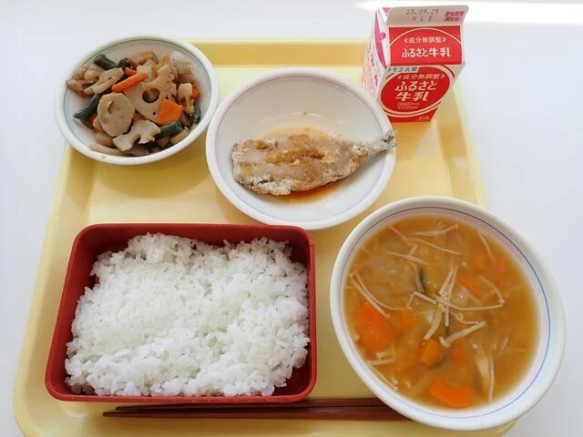 写真:9月13日(水曜)給食