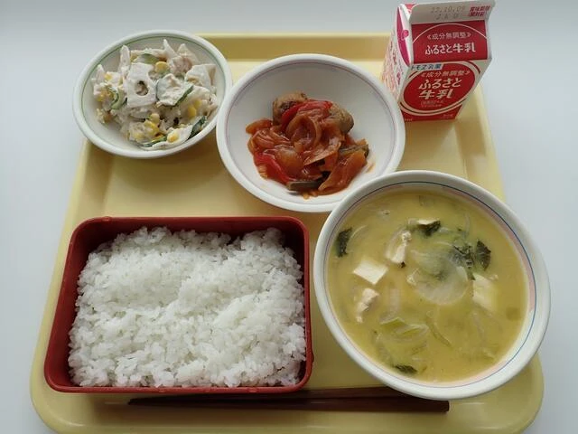 写真:9月27日(水曜)給食