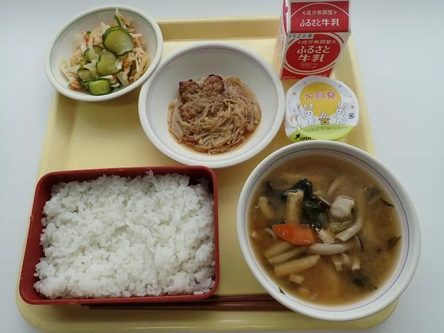 写真:9月29日(金曜)給食