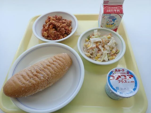 写真:8月25日(金曜)給食