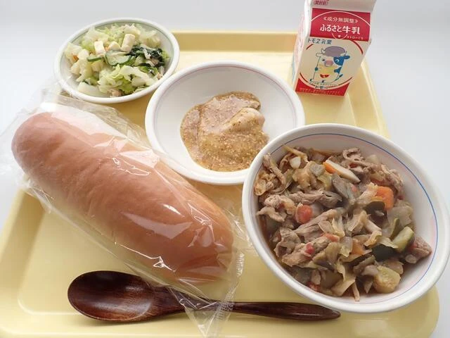 写真:6月6日(火曜)給食