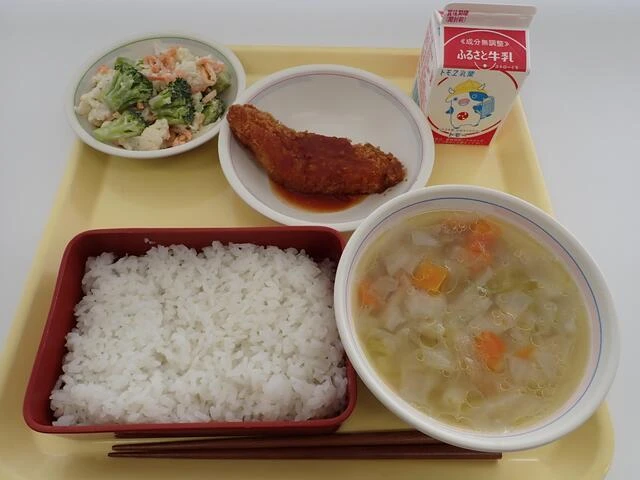 写真:6月8日(木曜)給食