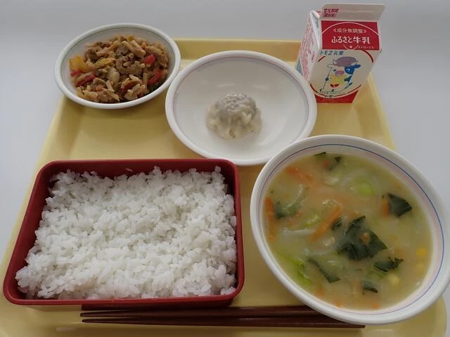 写真:6月9日(金曜)給食
