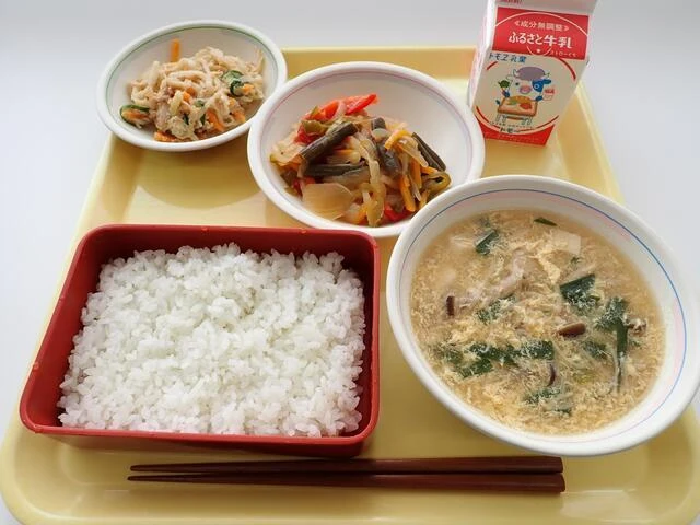 写真:6月19日(月曜)給食