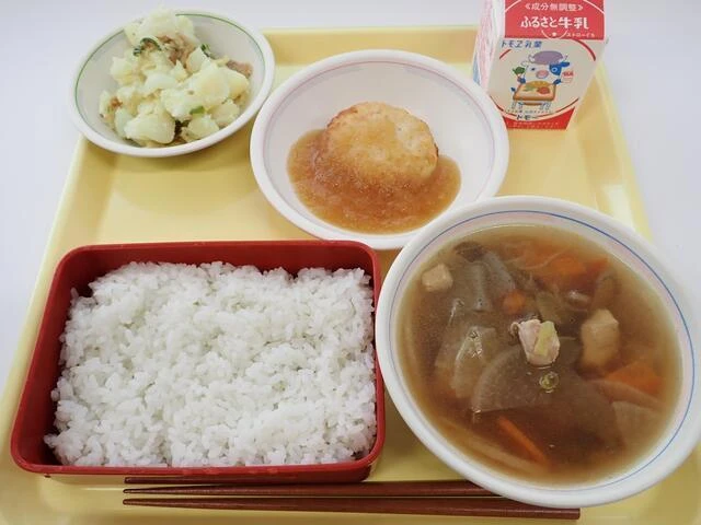 写真:6月22日(木曜)給食