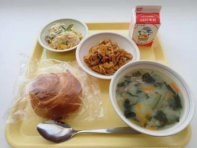 写真:4月10日(月曜)給食