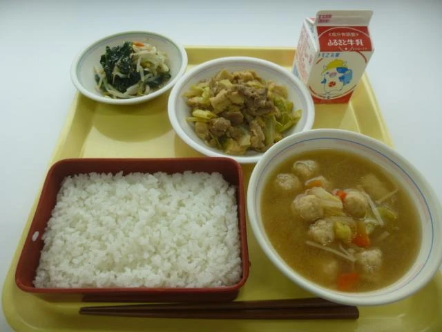 写真:3月13日(月曜)給食