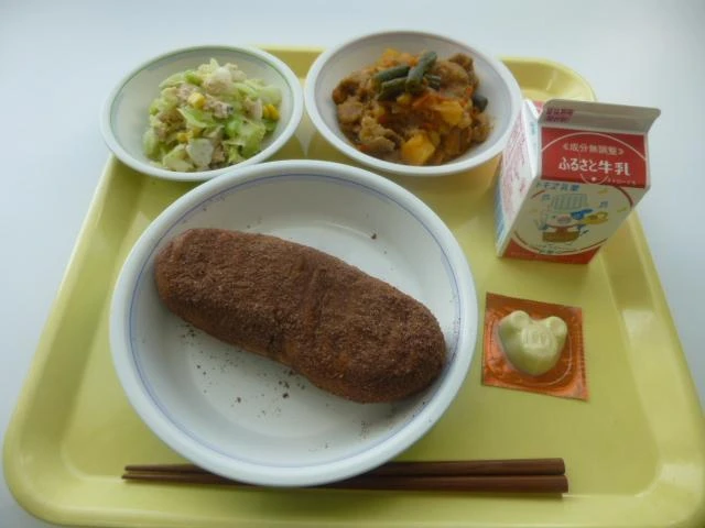 写真:2月2日(木曜)給食