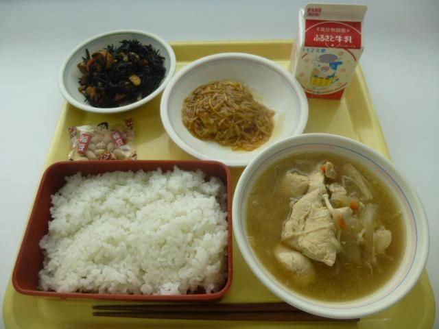 写真:2月3日(金曜)給食
