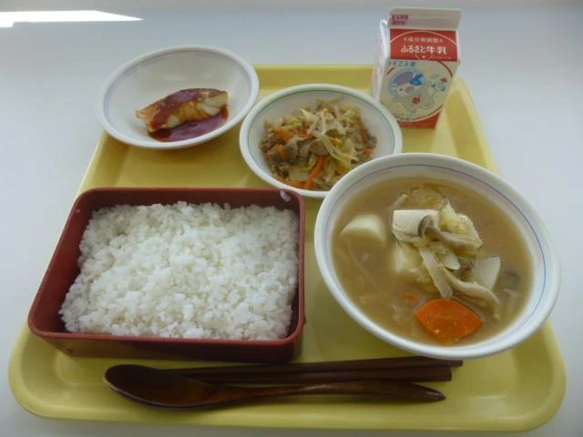 写真:2月9日(木曜)給食