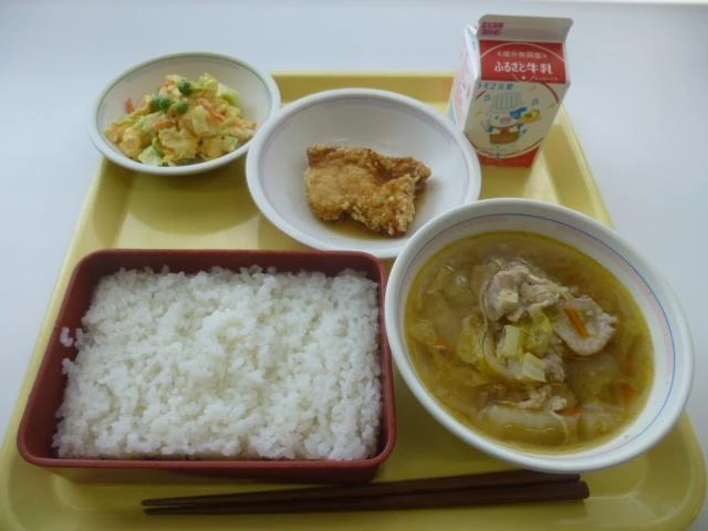 写真:2月20日(月曜)給食