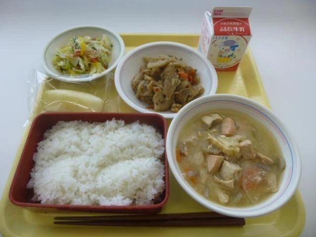 写真:2月22日(水曜)給食