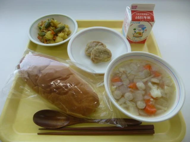 写真:2月28日(火曜)給食
