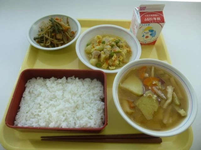 写真:12月12日(月曜)給食