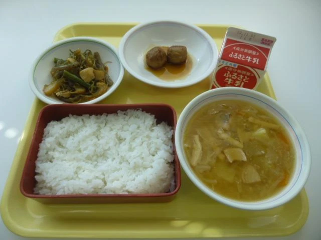 写真:10月20日(木曜)給食