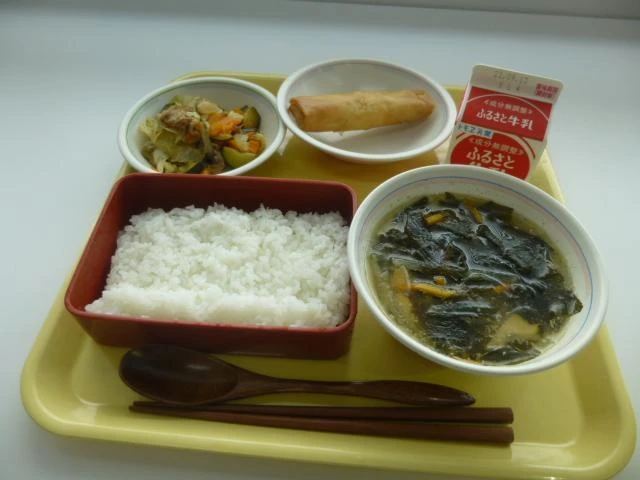 写真:9月1日(木曜)給食