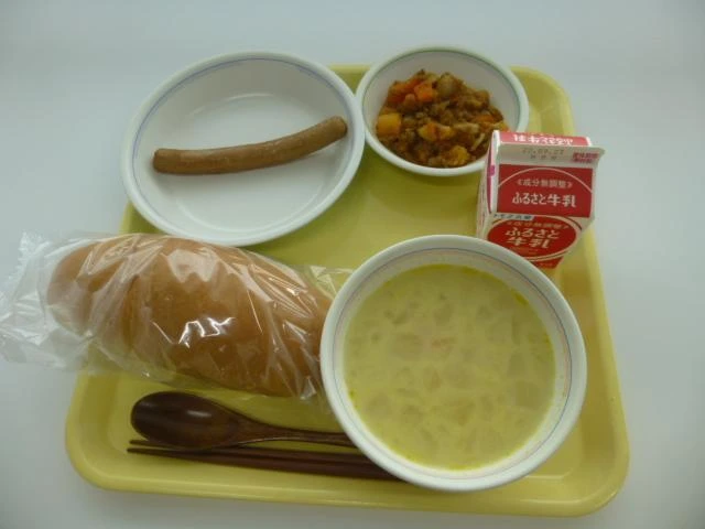 写真:9月13日(火曜)給食