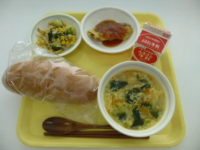 写真:9月20日(火曜)給食