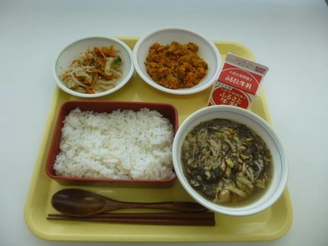 写真:9月28日(水曜)給食