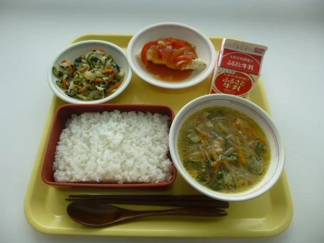 写真:9月29日(木曜)給食