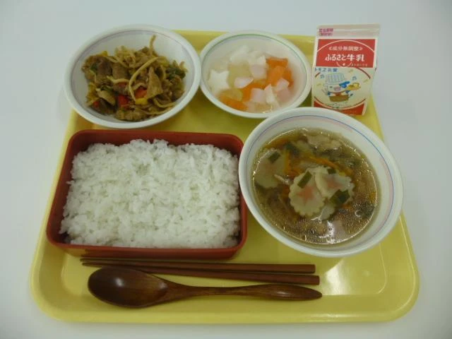 写真:7月7日(木曜)給食