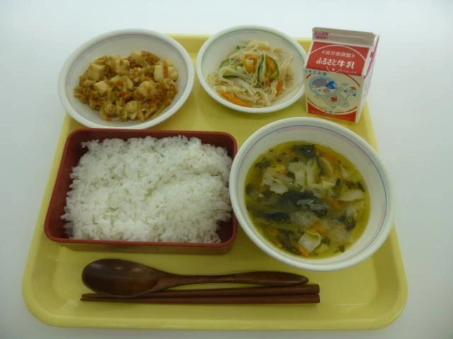 写真:8月25日(木曜)給食