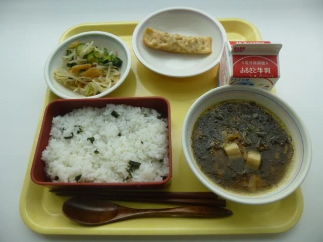 写真:8月29日(月曜)給食