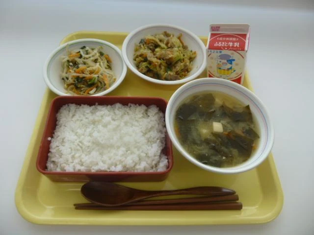 写真:6月2日(木曜)給食