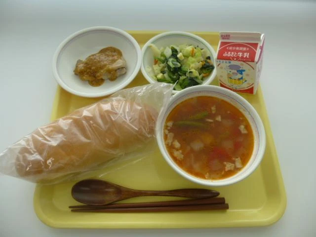 写真:6月21日(火曜)給食