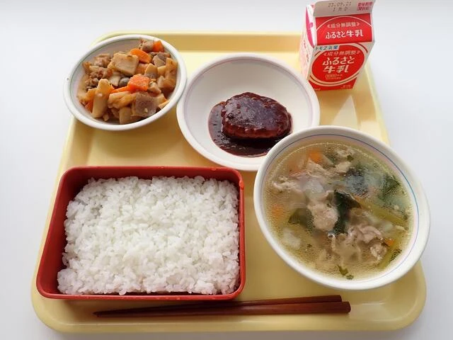 写真:9月11日(月曜)給食