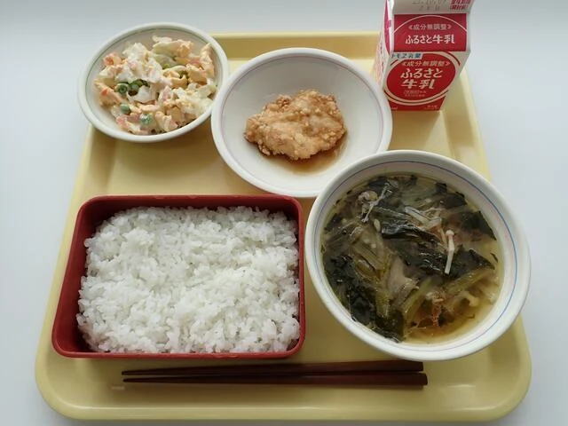 写真:9月27日(水曜)給食