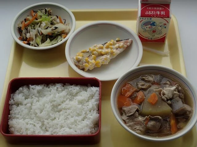 写真:7月4日(火曜)給食
