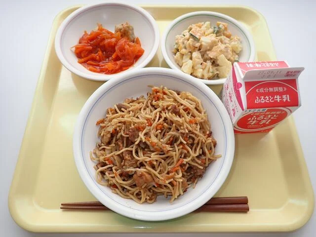 写真:8月30日(水曜)給食