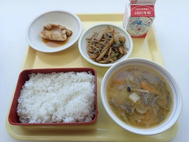 写真:8月25日(金曜)給食