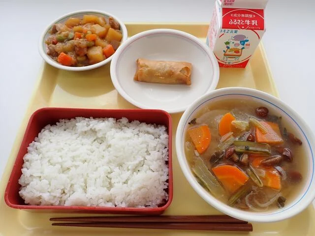 写真:6月13日(火曜)給食