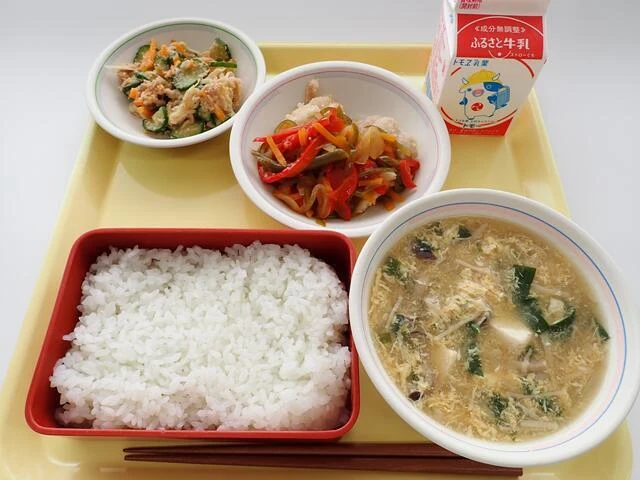 写真:6月20日(火曜)給食