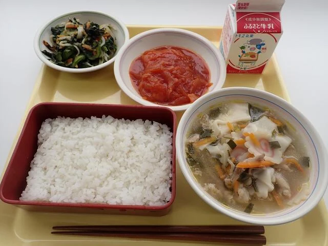 写真:5月8日(月曜)給食