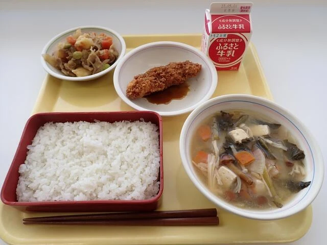 写真:4月19日(水曜)給食