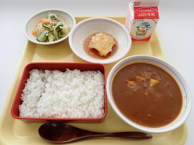 写真:4月20日(木曜)給食