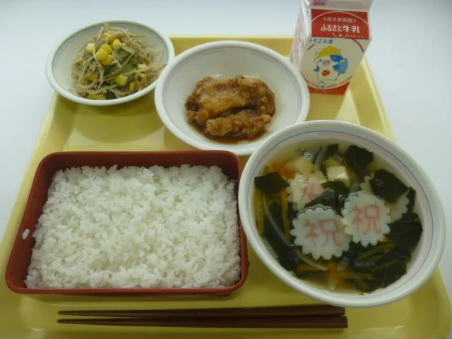 写真:3月13日(月曜)給食