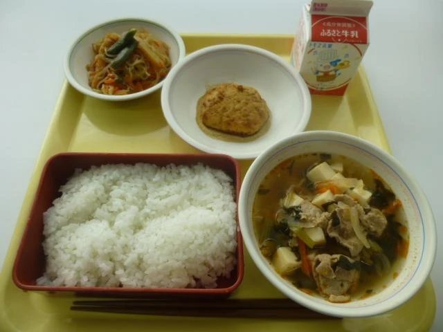 写真:2月7日(火曜)給食