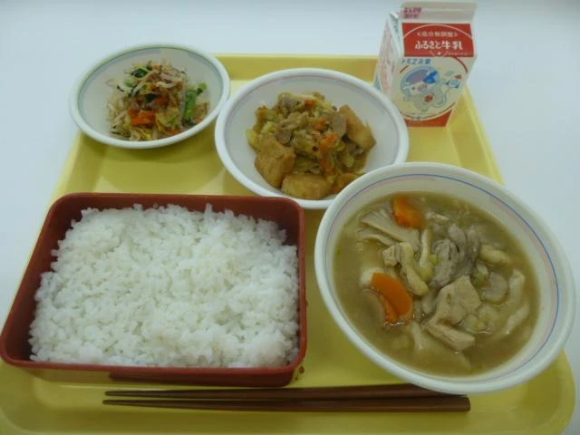 写真:2月13日(月曜)給食