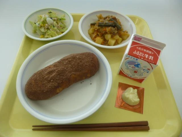 写真:2月14日(火曜)給食