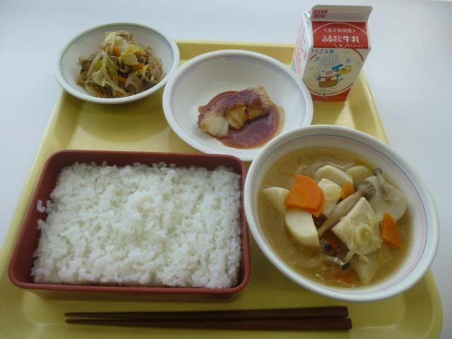 写真:2月20日(月曜)給食