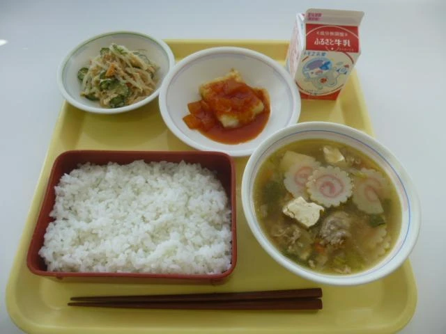 写真:1月10日(火曜)給食