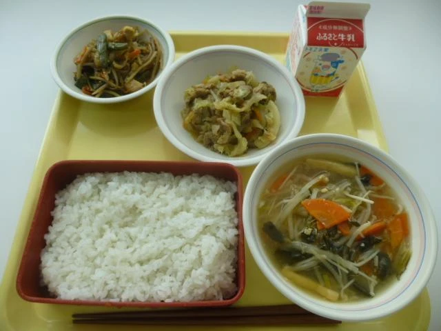 写真:1月24日(火曜)給食