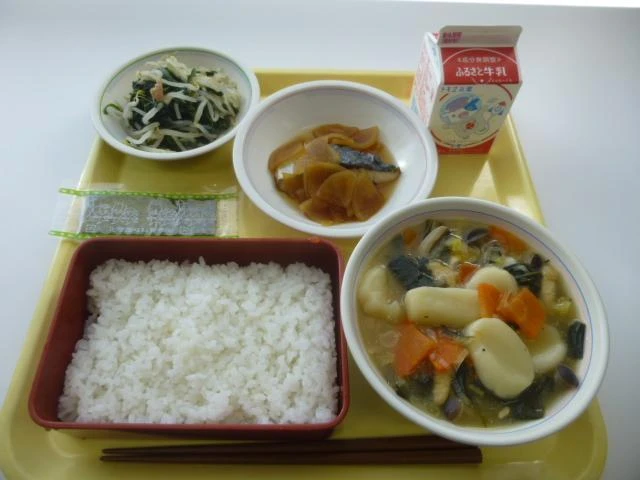 写真:1月26日(木曜)給食