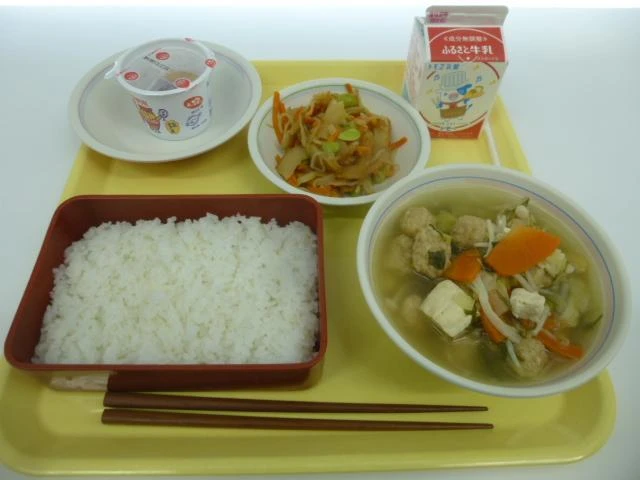 写真:1月31日(火曜)給食